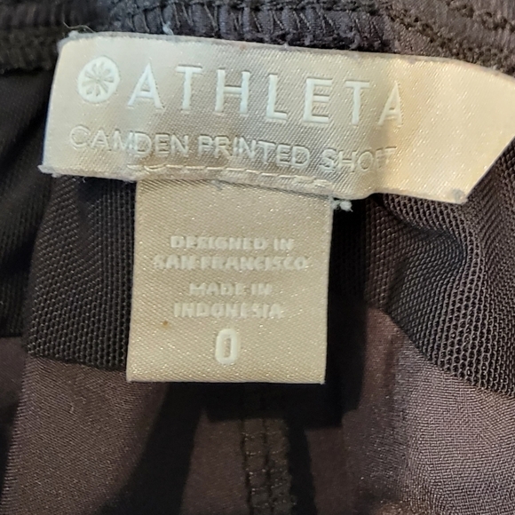 Athleta Camden Printed Shorts Size 0 - Picture 9 of 10